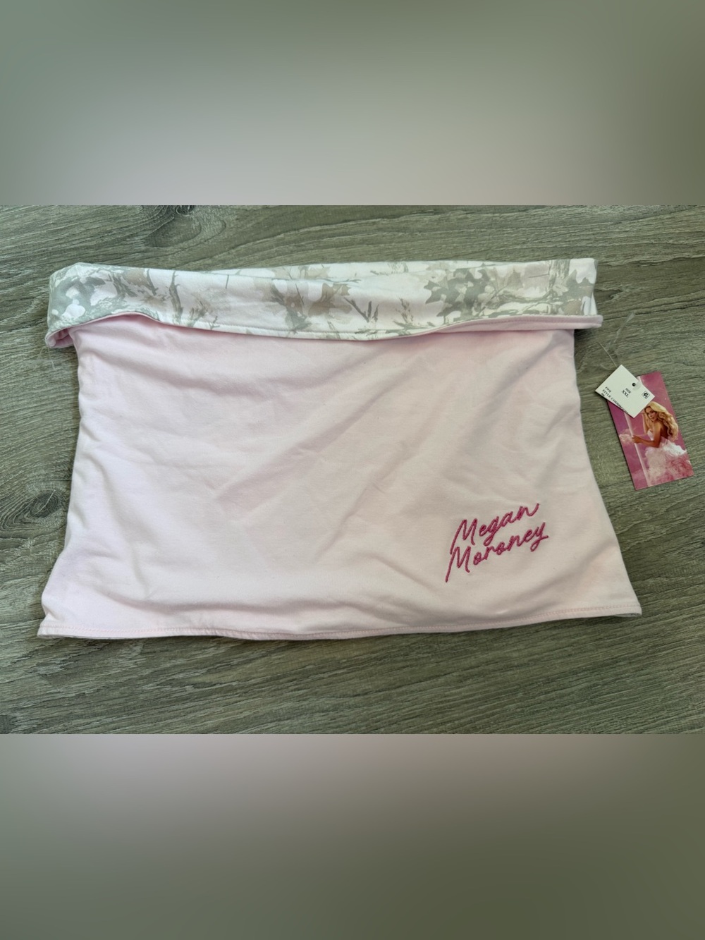 Megan Maroney Cloud 9 Pink and Camo Tube Top - Country Concert‎ Festival